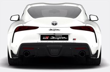 Afbeelding van Achterruit Toyota Supra 