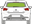 Afbeelding van Achterruit Seat Ibiza