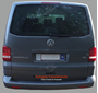 Afbeelding van Achterruit VW Transporter combi met gat voor ruitenwisser(DONKERE RUIT)