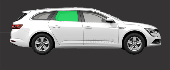 Afbeelding van Zijruit rechts Renault Talisman break 