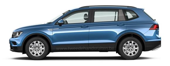 Afbeelding van Zijruit links Volkswagen Tiguan All Space (DONKERE RUIT)