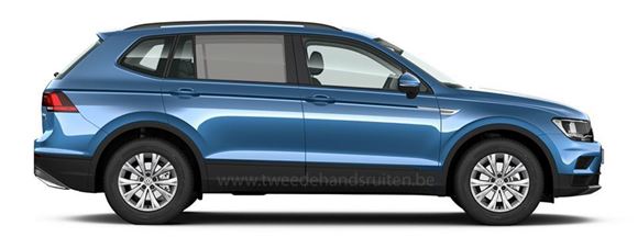 Afbeelding van Zijruit rechts Volkswagen Tiguan All Space (DONKERE RUIT)