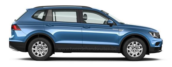 Afbeelding van Zijruit rechts Volkswagen Tiguan All Space (DONKERE RUIT)