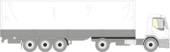 Afbeelding van Zijruit rechts Renault Premium