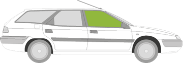 Afbeelding van Zijruit rechts Citroën Xantia break
