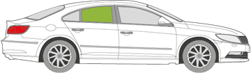Afbeelding van Zijruit rechts Volkswagen Passat cc 