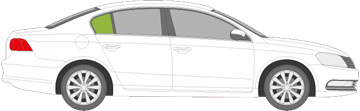 Afbeelding van Zijruit rechts Volkswagen Passat sedan 