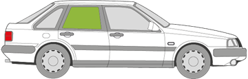 Afbeelding van Zijruit rechts Volvo 440