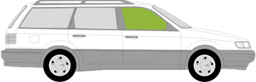 Afbeelding van Zijruit rechts Volkswagen Passat break