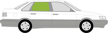 Afbeelding van Zijruit rechts Volkswagen Passat sedan