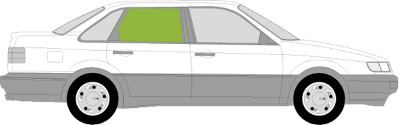 Afbeelding van Zijruit rechts Volkswagen Passat sedan