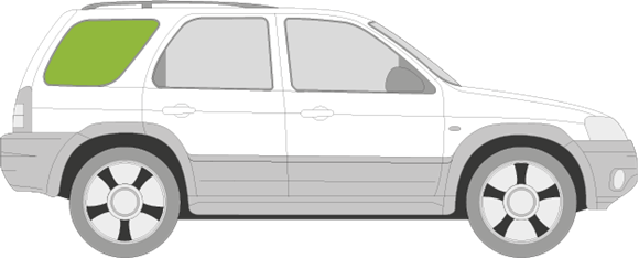 Afbeelding van Zijruit rechts Mazda Tribute 