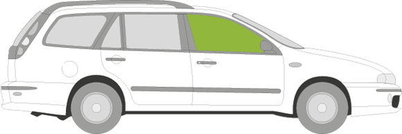 Afbeelding van Zijruit rechts Fiat Marea break