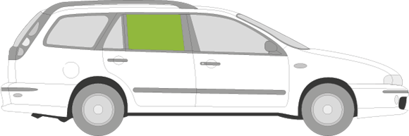 Afbeelding van Zijruit rechts Fiat Marea break