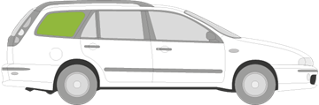 Afbeelding van Zijruit rechts Fiat Marea break
