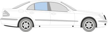 Afbeelding van Zijruit rechts Mercedes E-klasse sedan (Avantgarde)