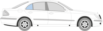 Afbeelding van Zijruit rechts Mercedes E-klasse sedan (Avantgarde)