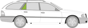 Afbeelding van Zijruit rechts Mercedes C-klasse break