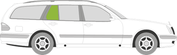Afbeelding van Zijruit rechts Mercedes E-klasse break  