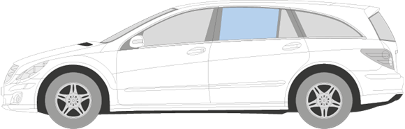 Afbeelding van Zijruit links Mercedes R-klasse (Avantgarde)