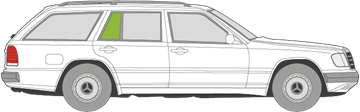 Afbeelding van Zijruit rechts Mercedes E-klasse break 