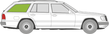 Afbeelding van Zijruit rechts Mercedes E-klasse break 