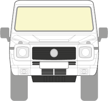 Afbeelding van Voorruit Mercedes G-klasse 5 deurs off-road (1980-1997)