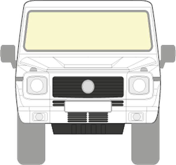 Afbeelding van Voorruit Mercedes G-klasse 5 deurs off-road (1980-1997)