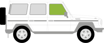 Afbeelding van Zijruit rechts Mercedes G-klasse 5 deurs off-road