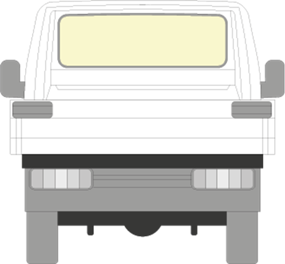 Afbeelding van Achterruit Mercedes Sprinter (helder)