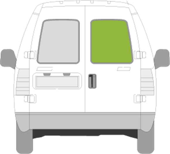 Afbeelding van Achterruit rechts Fiat Scudo (getint en verwarmd)