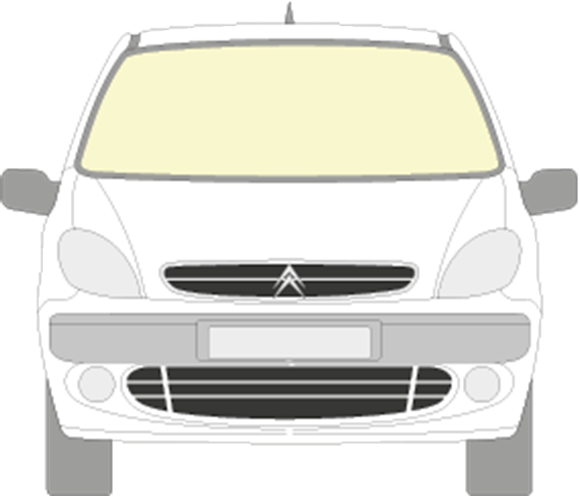 Afbeelding van Voorruit Citroën Xsara Picasso  sensor (2005-2010)