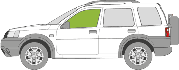 Afbeelding van Zijruit links Land Rover Freelander 