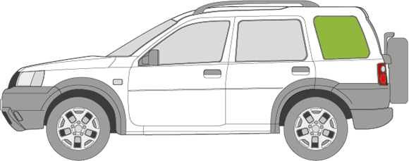 Afbeelding van Zijruit links Land Rover Freelander 