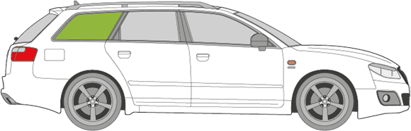 Afbeelding van Zijruit rechts Seat Exeo break 