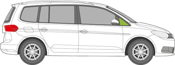 Afbeelding van Zijruit rechts Volkswagen Touran 