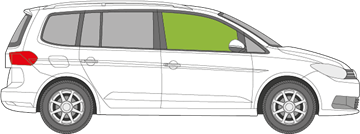 Afbeelding van Zijruit rechts Volkswagen Touran 