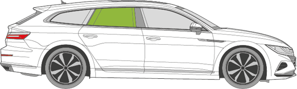 Afbeelding van Zijruit rechts Volkswagen Arteon break