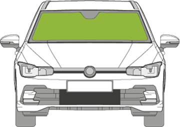 Afbeelding van Voorruit VW Golf Variant sensor camera HUD