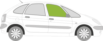 Afbeelding van Zijruit rechts Citroën Xsara Picasso 