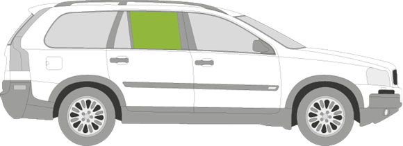 Afbeelding van Zijruit rechts Volvo XC90 