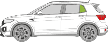 Afbeelding van Zijruit links VW T-Cross