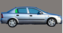 Afbeelding van Zijruit rechts Opel Astra 5 deurs